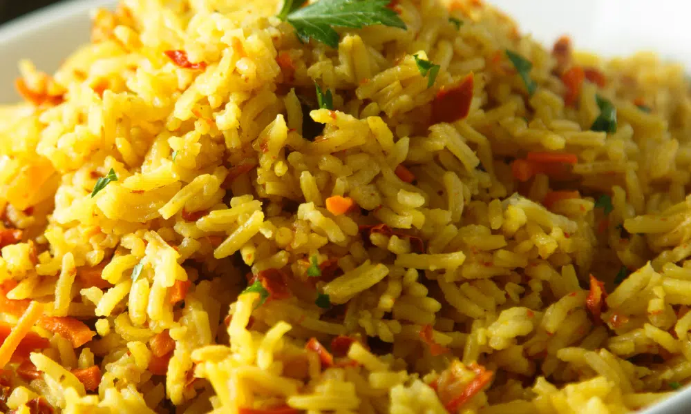 Indian Pilau Rice With Vegetables
