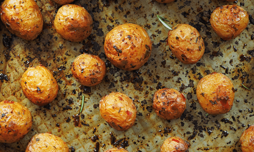 Baby Potatoes Roasted in the Oven