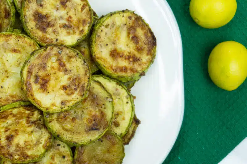 Roasted Courgette Slices