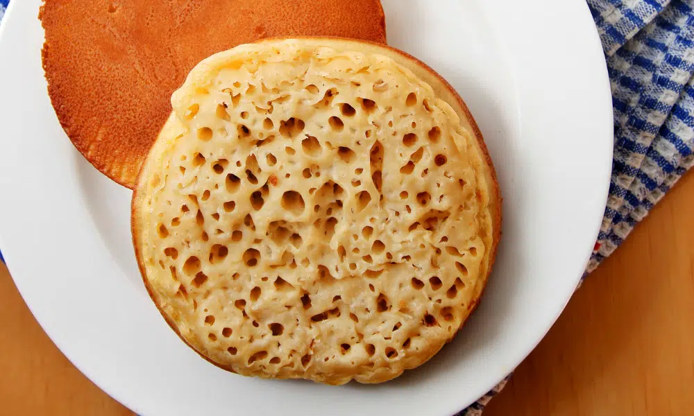 Two Microwaved Crumpets