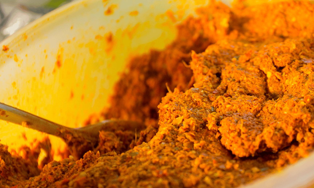 Curry Paste in a Pot