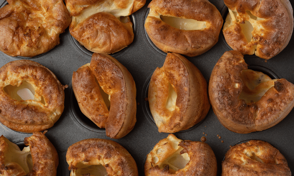Yorkshire Pudding Puffed Up