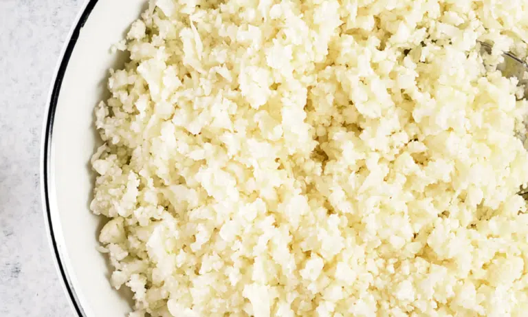 How to Microwave Cauliflower Rice