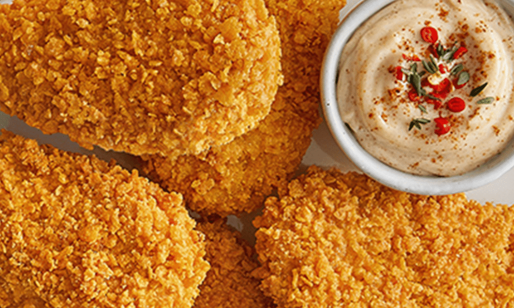 Breaded Chicken with Dip