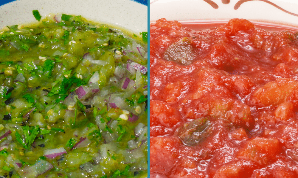 Salsa Verde vs Salsa Roja