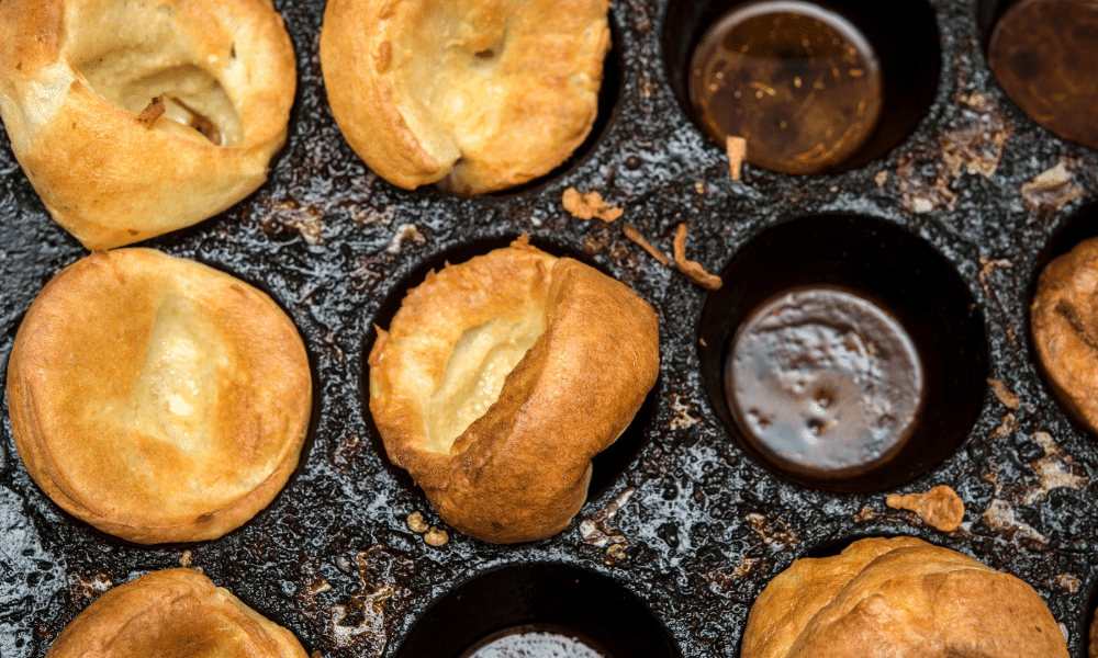 Yorkshire Puddings in a Tray