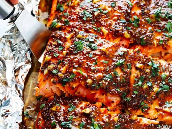 Image for Honey Mustard Salmon In Foil