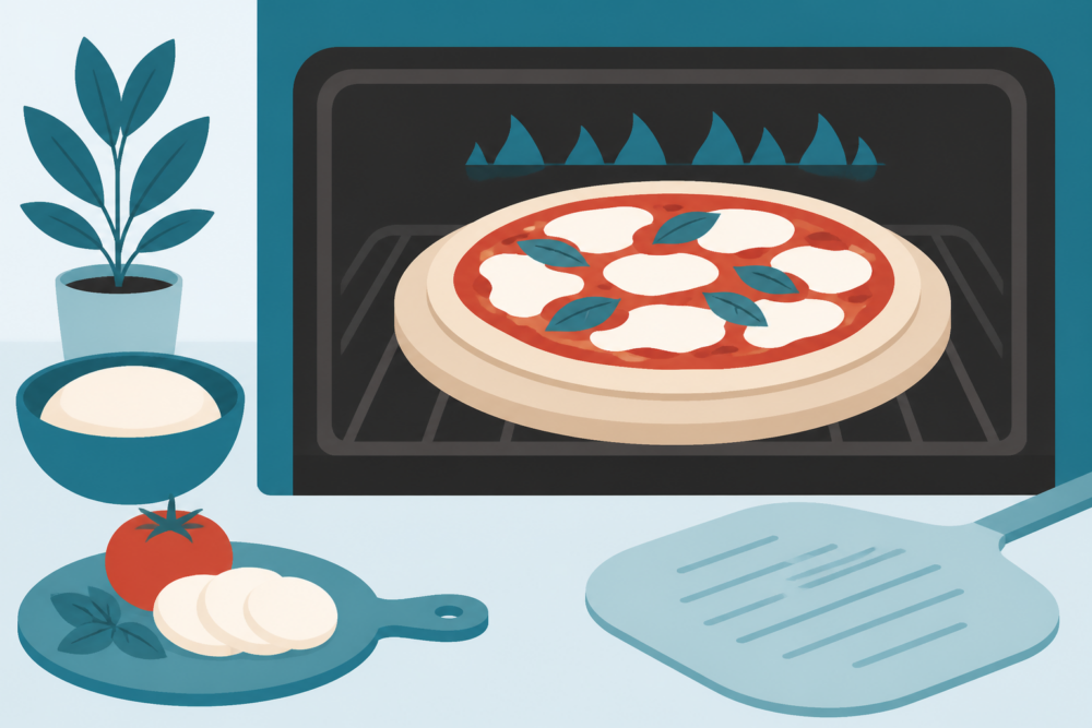 How to Bake Pizza on a Pizza Stone at Home featured image