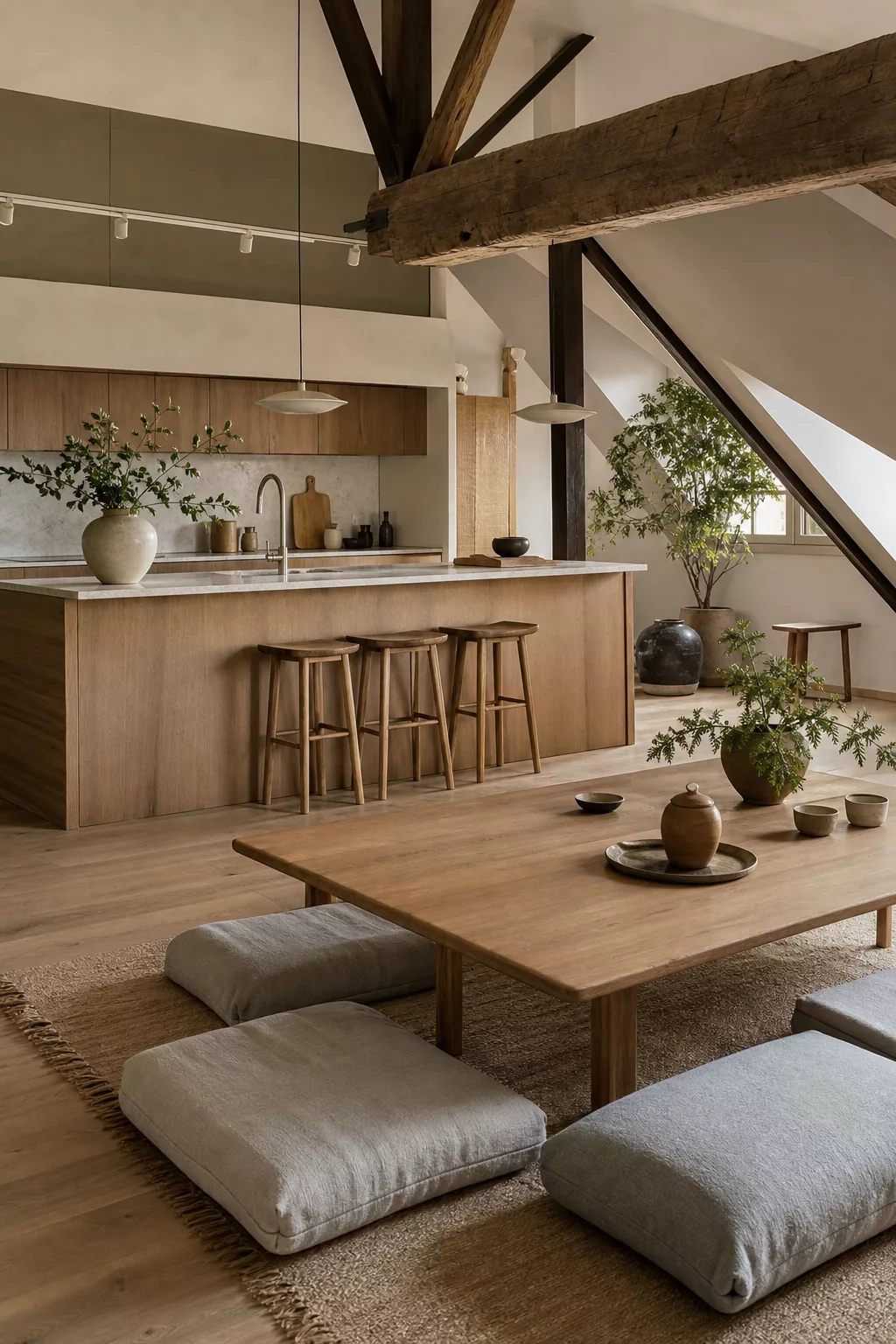 Sunken Dining Nook Flow