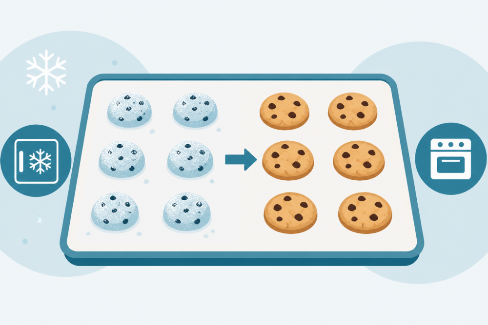 How to Bake Cookies From Frozen Dough (No Thawing Needed)